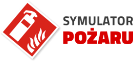 logo symulator pożaru